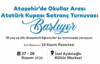 ATAŞEHİR’DE OKULLAR ARASI ATATÜRK KUPASI SATRANÇ...