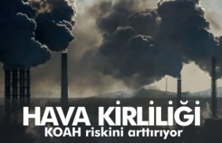 Hava kirliliği KOAH riskini artırıyor