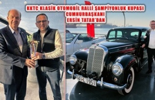 Sinan Ayrancı, KKTC Klasik Otomobil Rallisi Kupasını...