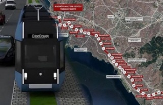 İBB'nin Üsküdar-Kadıköy-Maltepe tramvay...