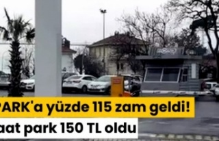 İSPARK otoparklarının ücretlerine yüzde 115'e...