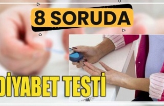 8 SORUDA DİYABET TESTİ!