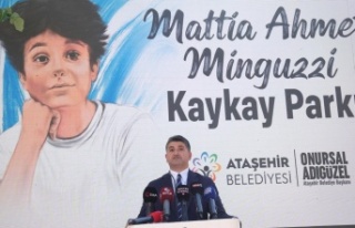 ATAŞEHİR’DE  “MATTİA AHMET MİNGUZZİ KAYKAY...