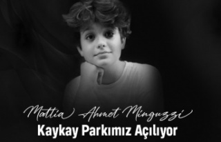 “MATTİA AHMET MİNGUZZİ KAYKAY PARKI” AÇILIYOR