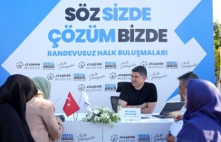 ATAŞEHİR'DE RANDEVUSUZ HALK BULUŞMALARI’NIN...