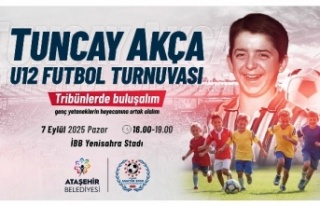 Tuncay Akça U12 Futbol Turnuvası’na Davet