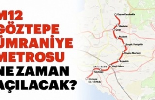 Ümraniye-Ataşehir-Göztepe Metro Hattı 2026 Sonunda...