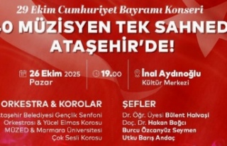 CUMHURİYETİN 102. YILINDA 140 MÜZİSYEN TEK SAHNEDE...