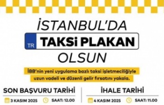 İstanbul’da Taksi Plakan Olsun!