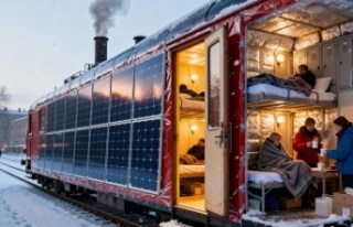 Almanya’da Eski Tren Kabinleri Güneş Enerjili...