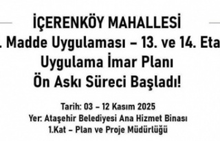 İçerenköy’de Dönüşüm Adım Adım İlerliyor:...