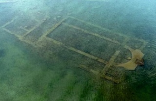 İznik Gölü kıyısında keşfedilen Su Altındaki...