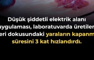 Elektrik Alanları Yara İyileşmesini Üç Kat Hızlandırabilir