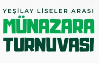 Yeşilay Liseler Arası Münazara Turnuvası Başvuruları...