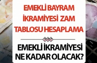 Emekli Bayram İkramiyesi 2026: İki Formül Masada