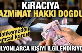Kiracıya tazminat hakkı doğdu: Kentsel dönüşümde...
