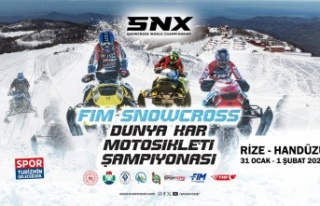 SNX Türkiye Dünya Kar Motosikleti Şampiyonası...