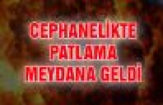 Afyonkarahisar'da askeri cephanelikte patlama