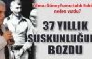 Ali Özgentürk 37 yıllık suskunluğunu bozdu 