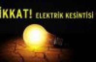 Anadolu Yakası’nda elektrik kesintisi!