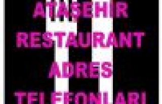 ATAŞEHİR RESTAURANTLARI