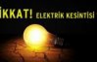 Ataşehir'de Elektrik Kesintisi!