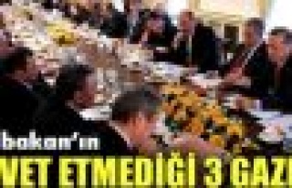 Başbakan'ın Konut'ta davet etmediği 3 gazete