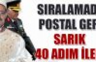 Başkent Öndegelim Listesi; Postal geriye, sarık...