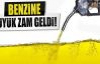 Benzine %75 zam geldi