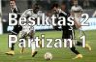 Beşiktaş 2 -  Partizan 1
