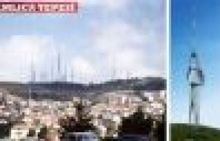 Çamlıca Tepesi şimdi böyle yakında böyle olacak