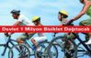 Devlet 1 Milyon Bisiklet Dağıtacak