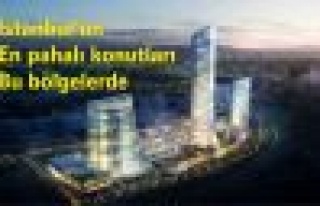 İstanbul’un konut fiyatlarının en pahalı bölgeler...