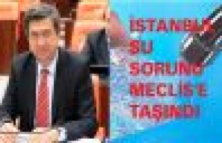 İstanbul'un Su sorunu Meclis'e Taşındı