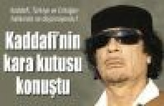 Kaddafi'nin 'kara kutusu' Mansur Dav konuştu