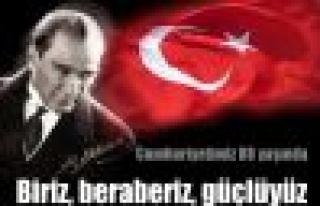 Kadıköy Bağdat Caddesi'nde “Cumhuriyete Bağlılık...