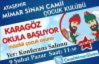 Karagöz Okula Başlıyor