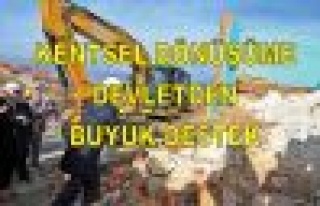 Kentsel dönüşümde Finansal Destekler