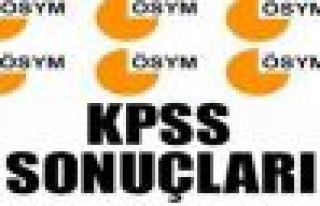  KPSS 2014 sonuçları açıklandı,
