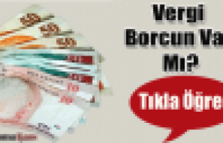   Maliye'ye borcunuz var mı? Tıkla-öğren