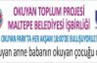 MALTEPE 2 TEMMUZ PARKI ARTIK ‘OKUYAN PARK’