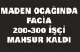 Manisa'da Maden Ocağında Yangın: 200-300 İşçi...