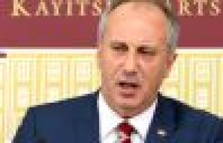 Muharrem İnce'den istifa açıklaması