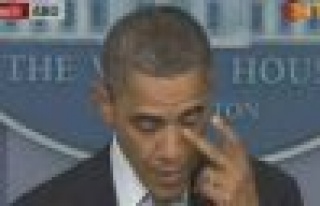 Okul katliamı Obama'yı ağlattı