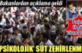 Okul sütü çocukları zehirledi!