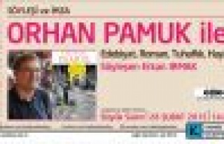 ORHAN PAMUK KADIKÖY'DE