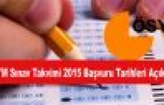ÖSYM Sınav Takvimi 2015 Başvuru Tarihleri Açıklandı