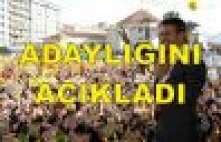 Sarıgül Adaylığını Açıkladı