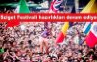 Sziget Festivali hazırlıkları devam ediyor