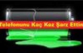 Telefonunuzu kaç kez şarj ettiğinizi öğrenin